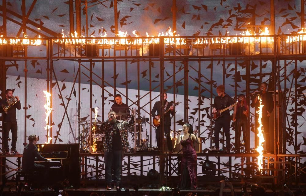 La gala de los Brit Awards 2018. / AFP PHOTO / Daniel LEAL-OLIVAS