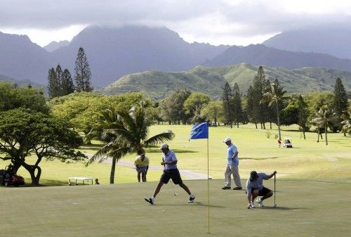 El presidente de Estados Unidos, Barack Obama, ha decidido emplear sus días libres en jugar al golf en Hawai antes de regresar a Washington.