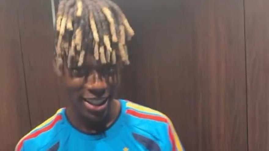 Lamine Yamal se parte con Nico Williams y acaba en carcajada general