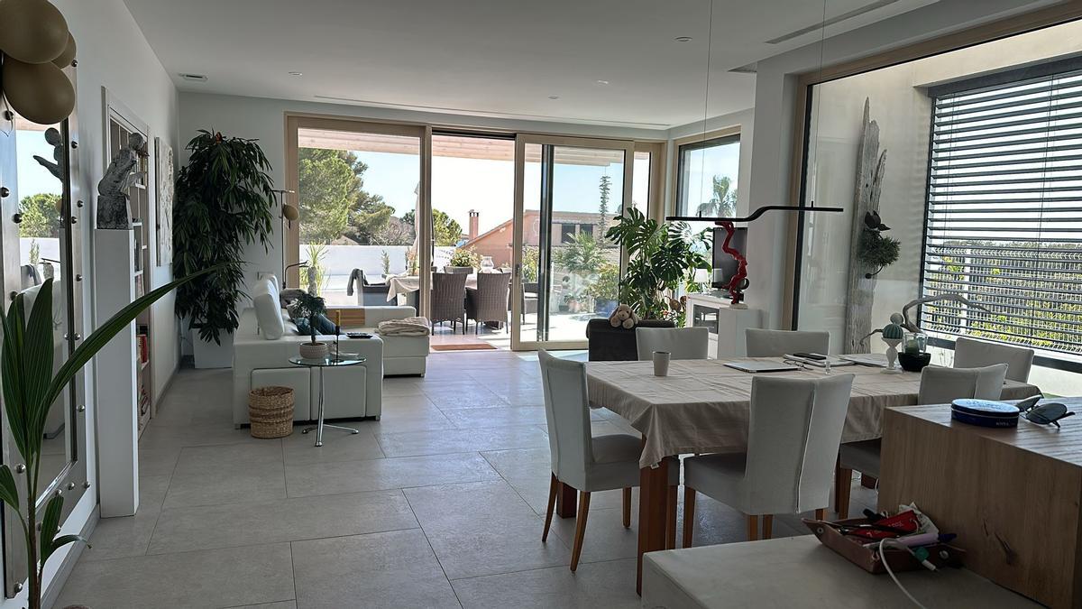 Comerdor y salón de las viviendas.