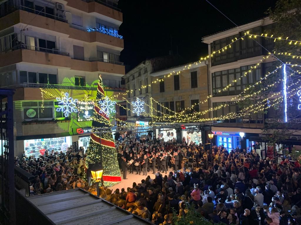 Fotos | El encendido de luces de Navidad de Manacor, en Imágenes