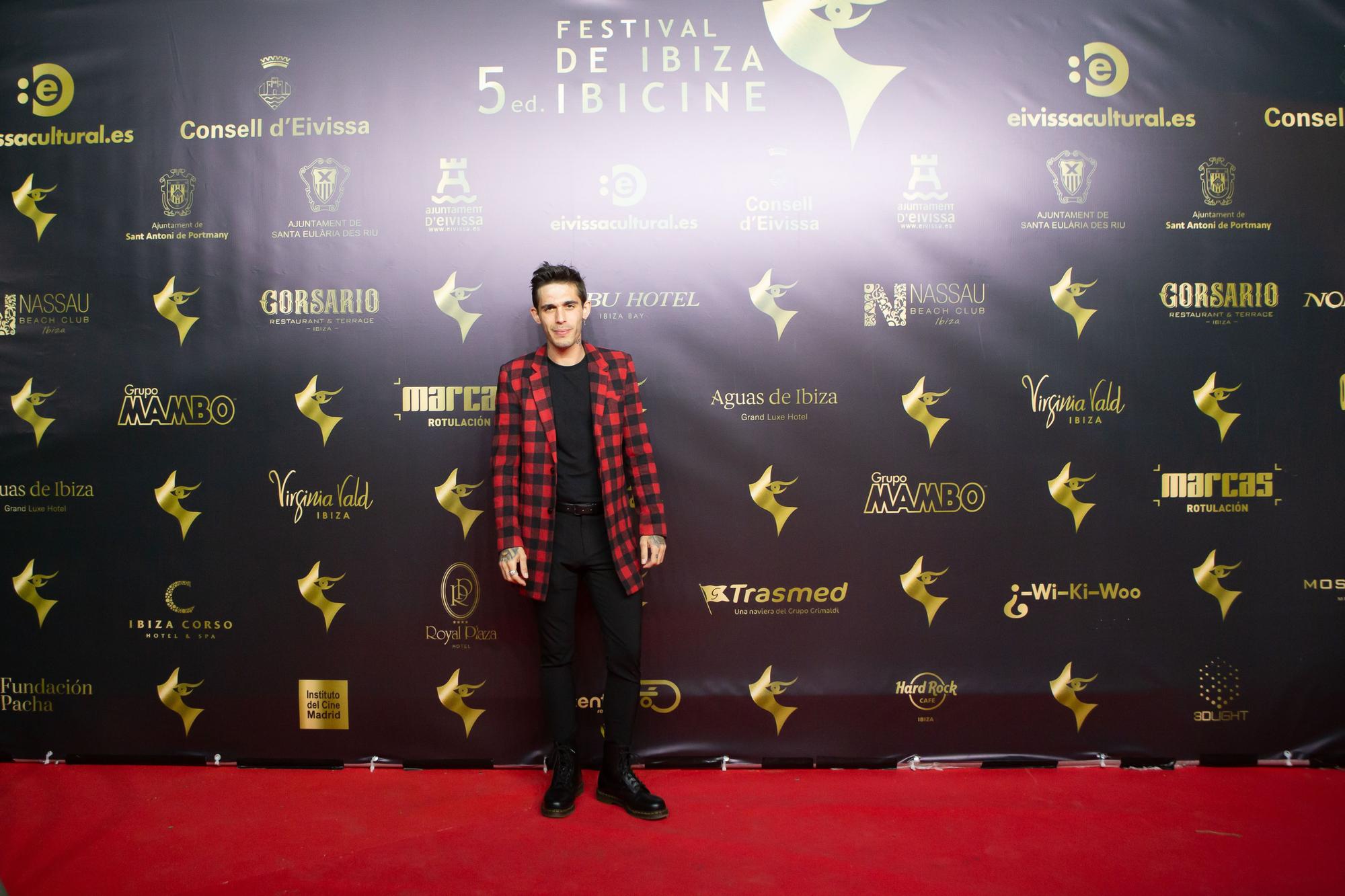 La alfombra roja y gala de clausura del festival Ibicine de Ibiza.