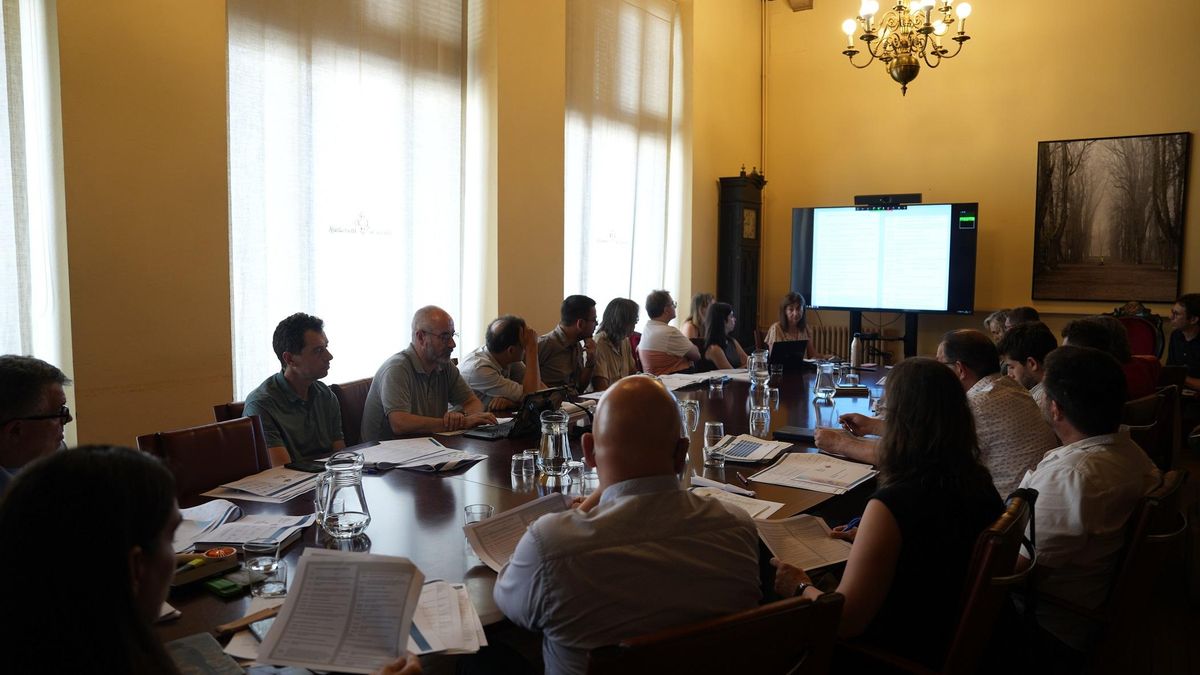 Reunió d'alcaldes de l'àrea urbana de Girona.
