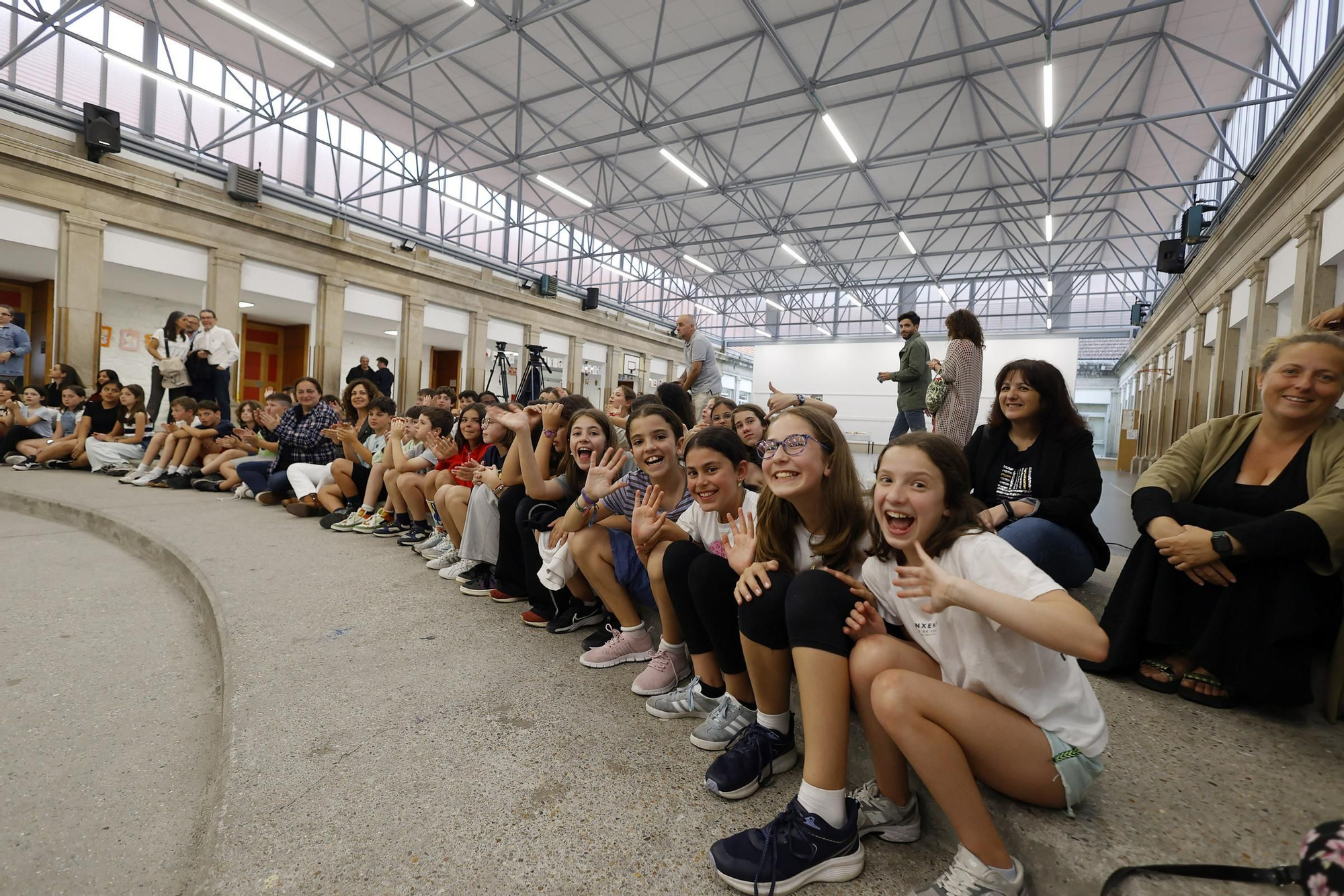 Así lucen tras la reforma dos históricos centros de la educación de vanguardia de Pontevedra