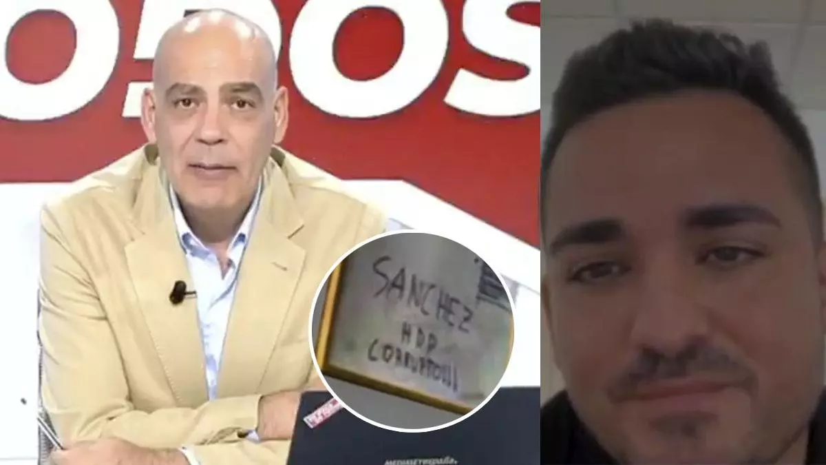 Nacho Abad se ve obligado a pedir disculpas en directo tras colarse un insulto contra Pedro Sánchez en 'En boca de todos'