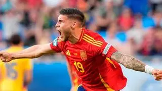 Un gol del pontano Roberto Fernández certifica la remontada de España sub 21 ante Rumanía