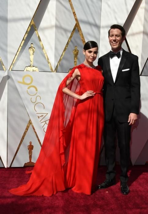 Alfombra roja de los Oscars.