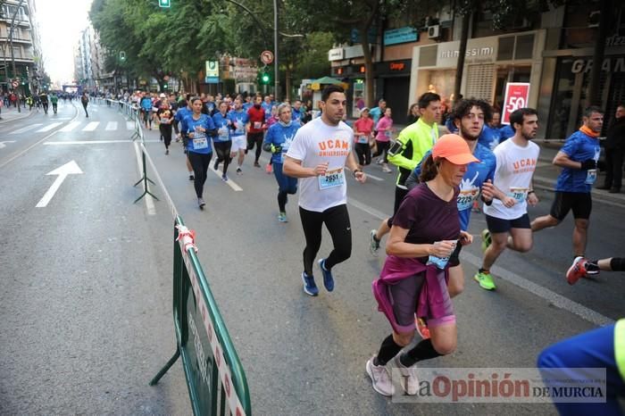 Salida 10K de la Maratón de Murcia