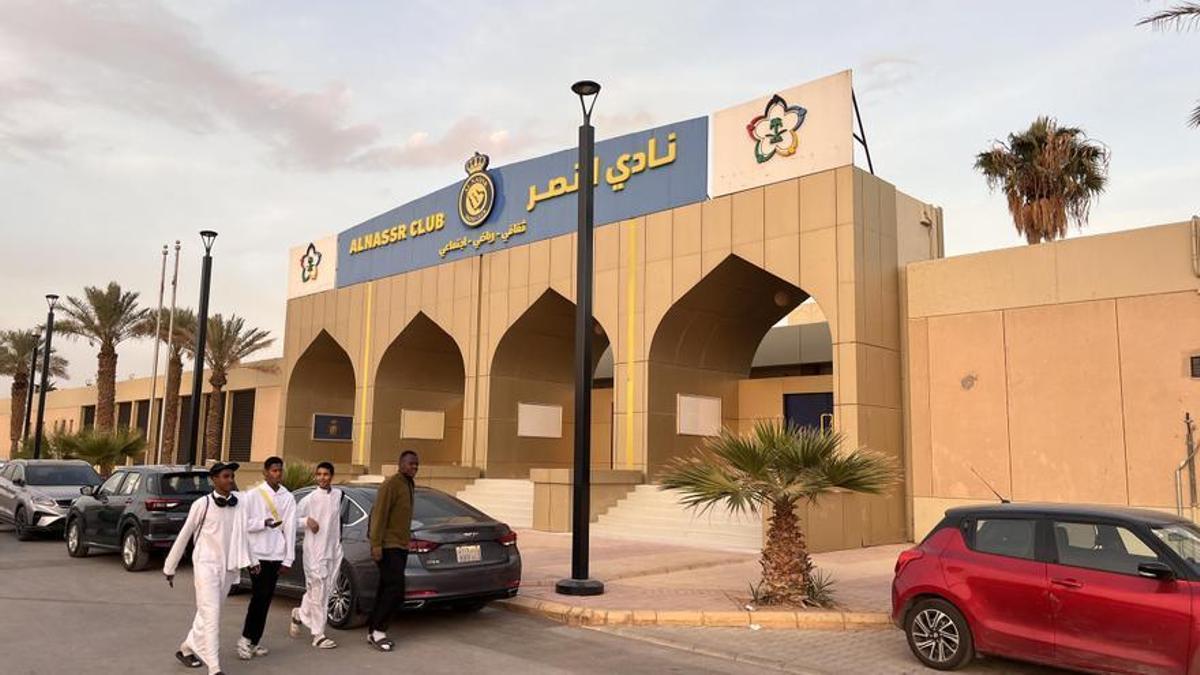 Las instalaciones en las que entrena el Al-Nassr de Cristiano Ronaldo en Riad (Arabia Saudí).