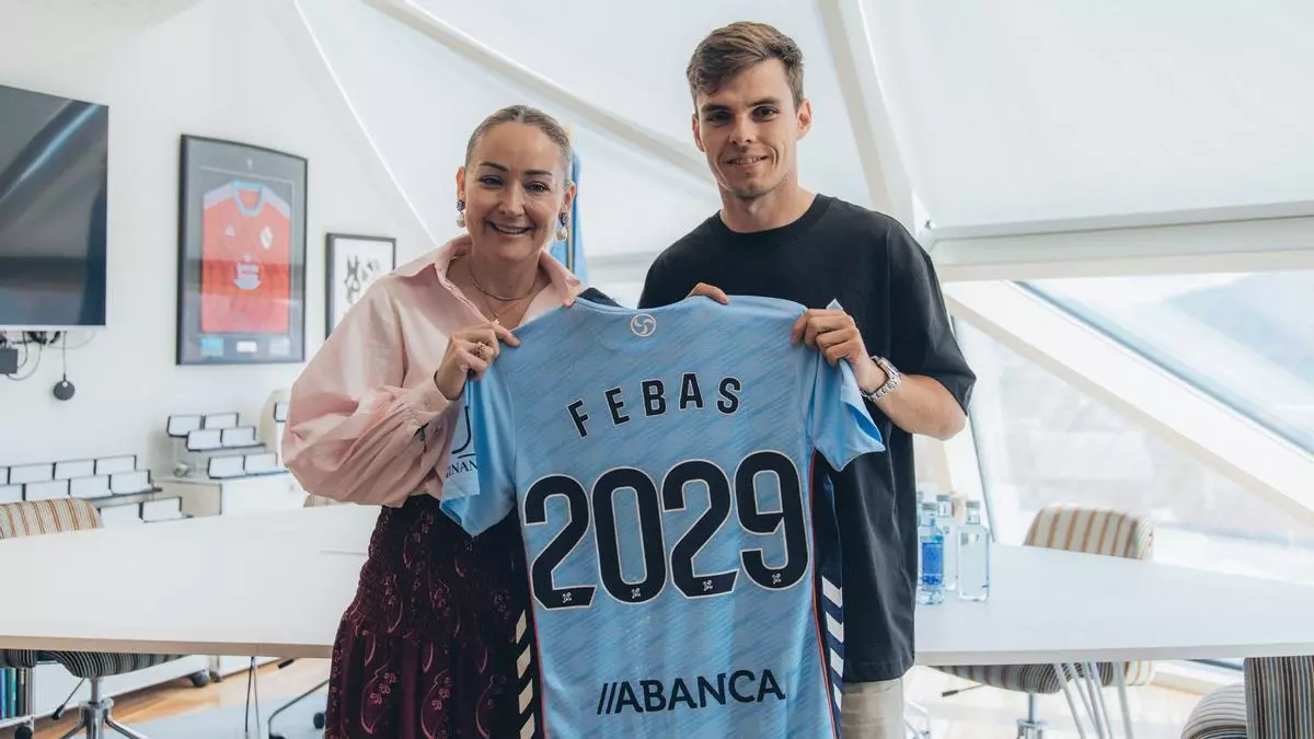Febas ya ejerce como céltico
