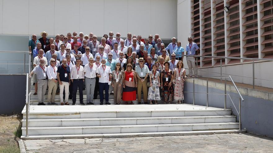 El reencuentro de los extrabajadores del laboratorio de I+D de Fujitsu en Málaga