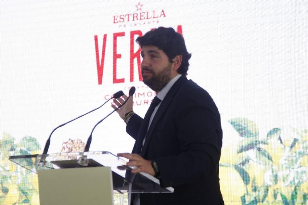 Presentación de 'Verna', la nueva cerveza de Estrella Levante