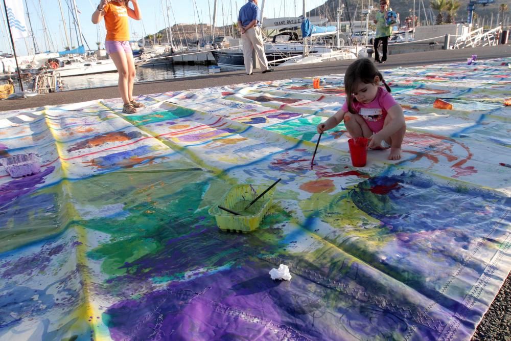 Velas hechas de sueños infantiles solidarios