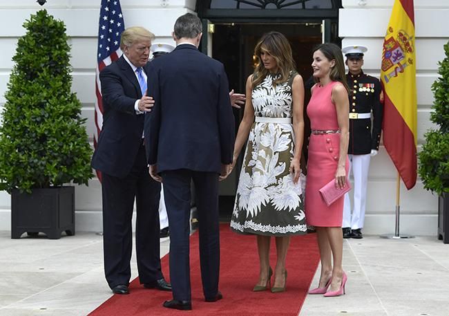 El guiño de Letizia a la moda estadounidense