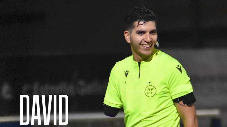 Muere a los 31 años David García de la Loma, el árbitro al que amputaron un brazo por un cáncer en 2021