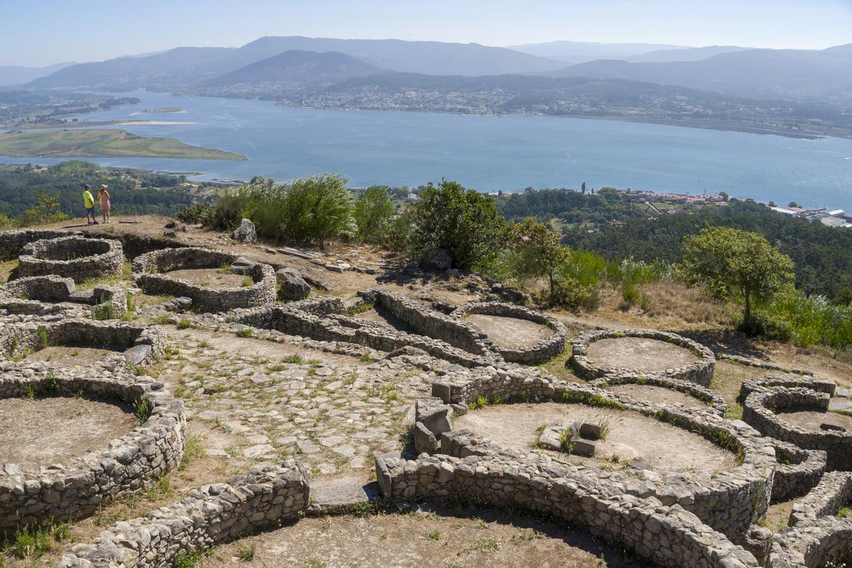 El asentamiento de Santa Tecla en A Guarda