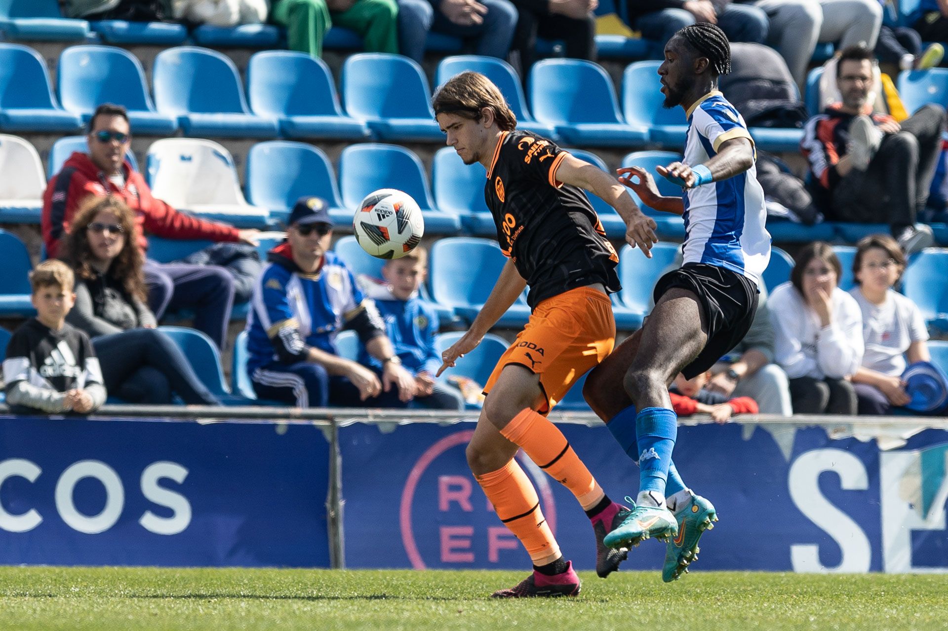 Derrota del Hércules ante el Valencia Mestalla