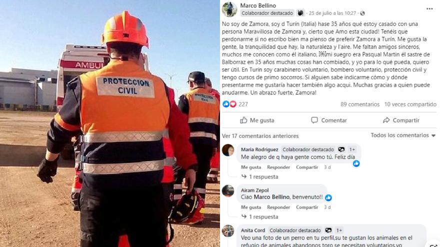 Un italiano pide hacer voluntariado y le llueven sugerencias por un grupo de Facebook