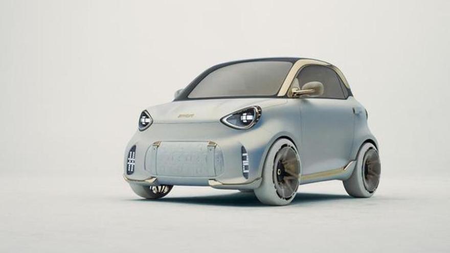 El smart Concept #2 recupera la esencia del fortwo en formato eléctrico