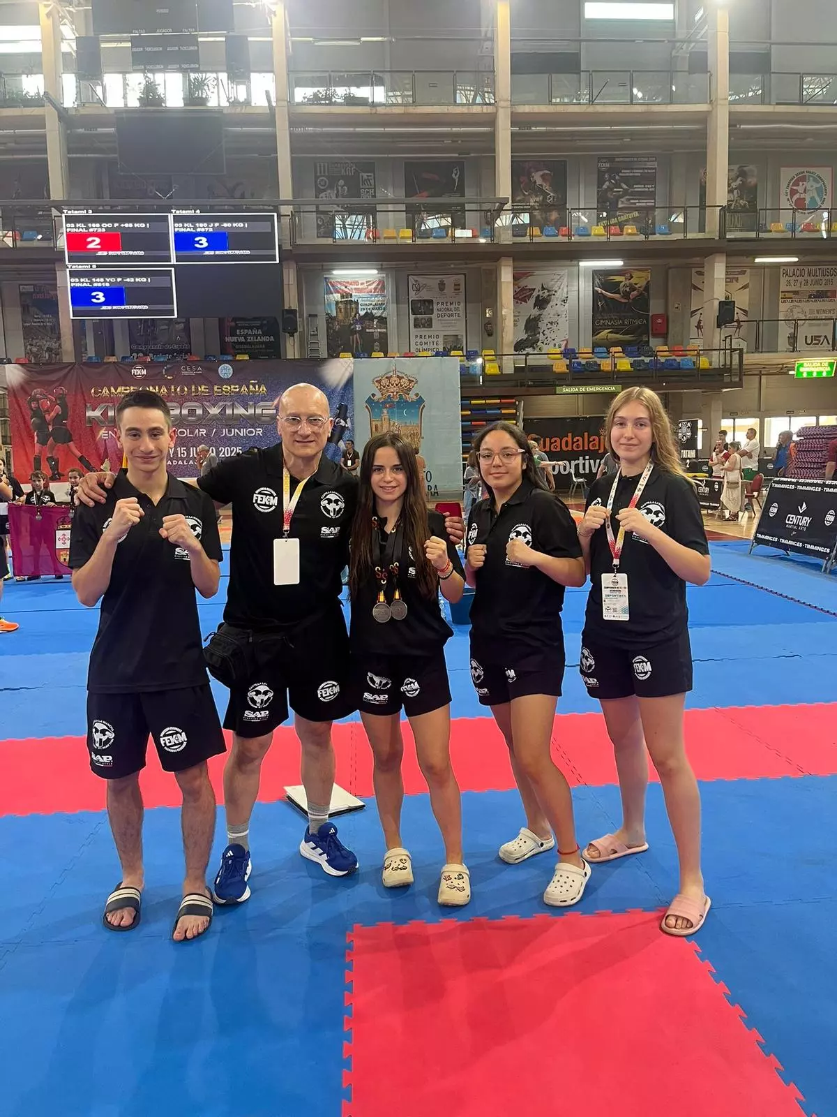 El BoxSafor Club deja su impronta en el Nacional con tres oros, dos platas y un bronce