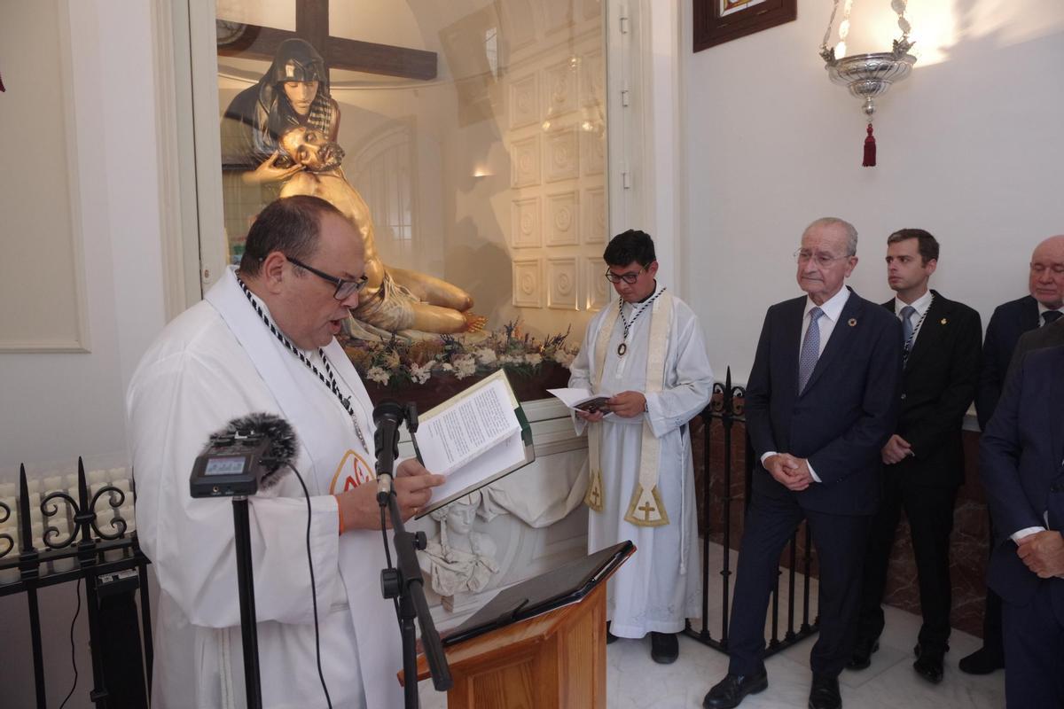 Inauguración de la restaurada capilla de la Piedad, en fotos Inauguración de la restaurada capilla de la Piedad, en fotos
