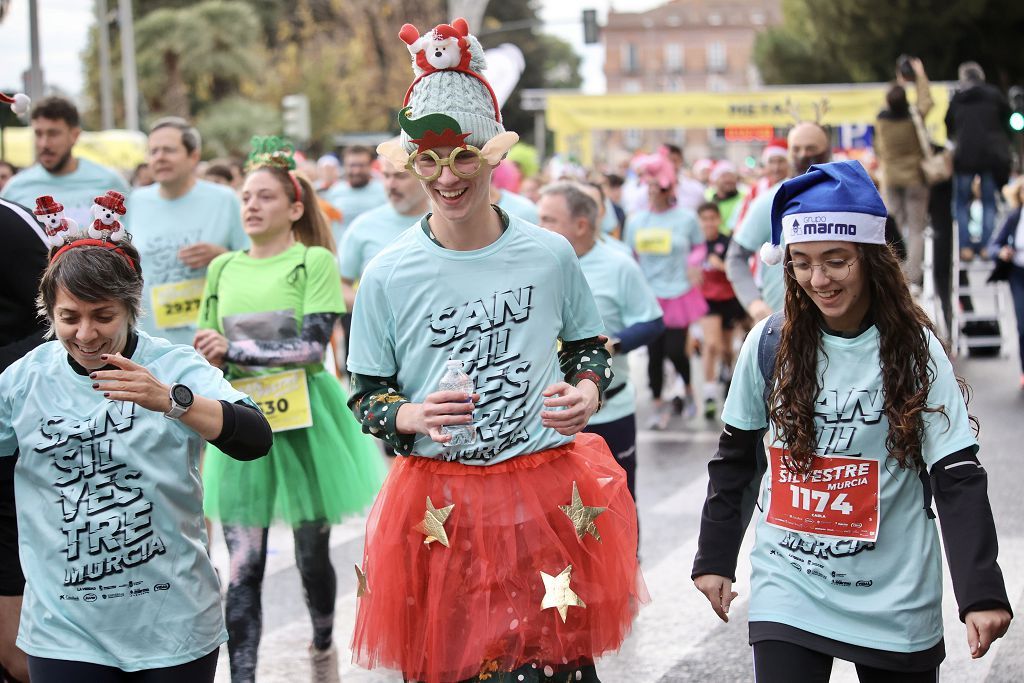Las imágenes de la San Silvestre 2024 en Murcia