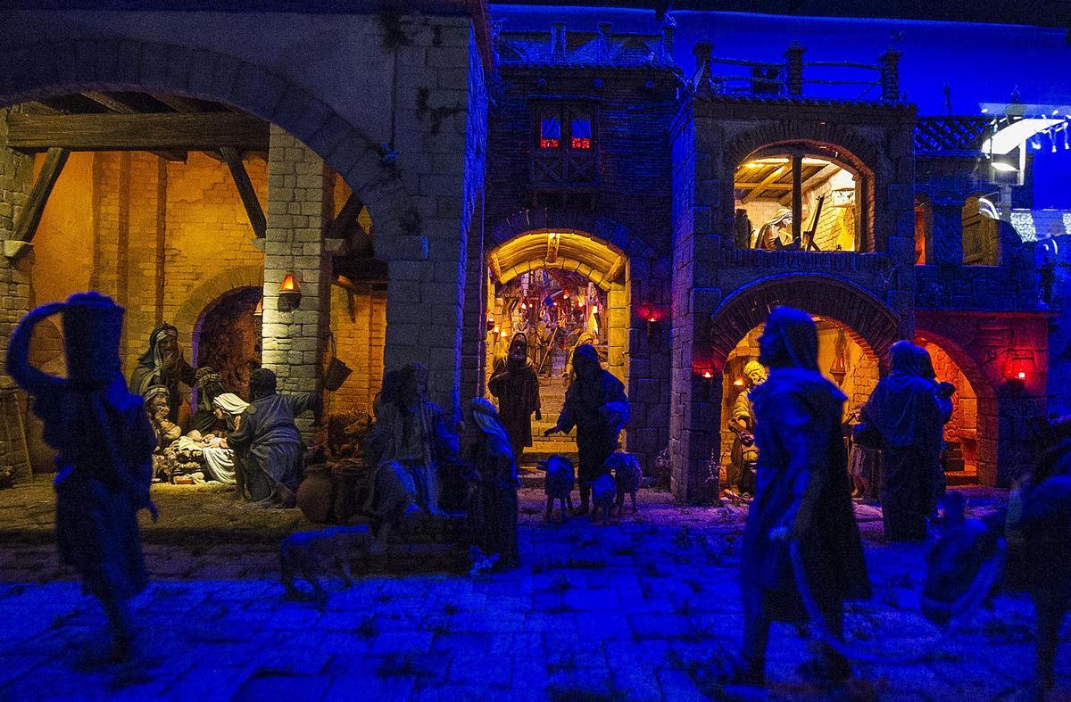 Así es el Belén de Nuevo Centro para la Navidad 2022