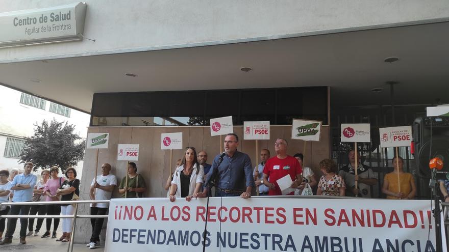 Vecinos de Aguilar reclaman que el pueblo siga siendo sede del servicio de ambulancias de la zona