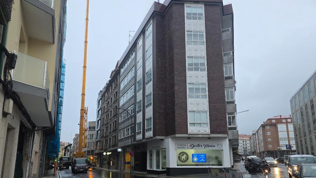 Precaución en Vilagarcía: la avenida de Juan Carlos I está cerrada