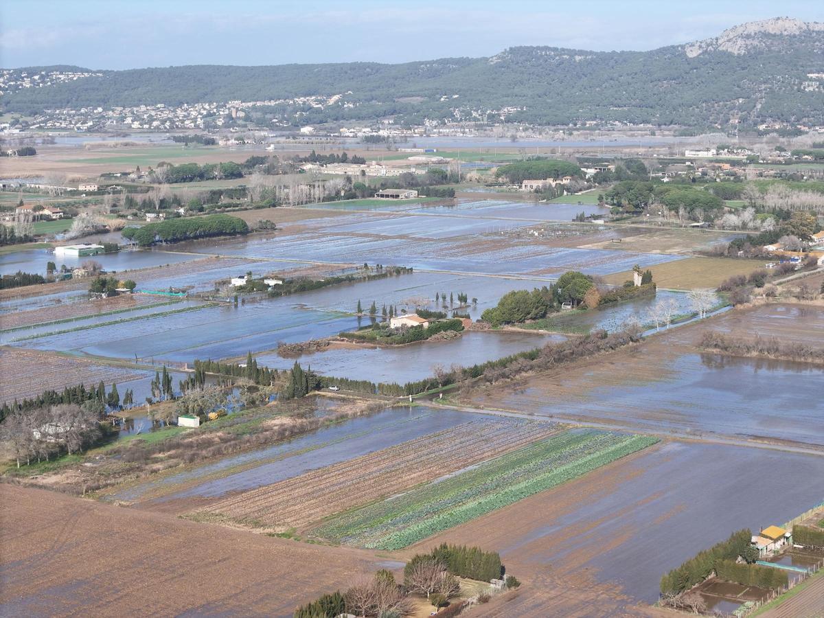 Danys a Torroella de Montgrí pel temporal Harry