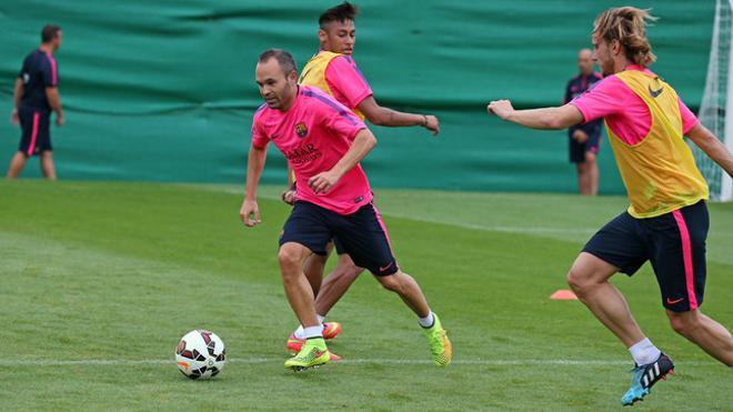 Luis Enrique continúa preparando el arranque liguero ante el Elche