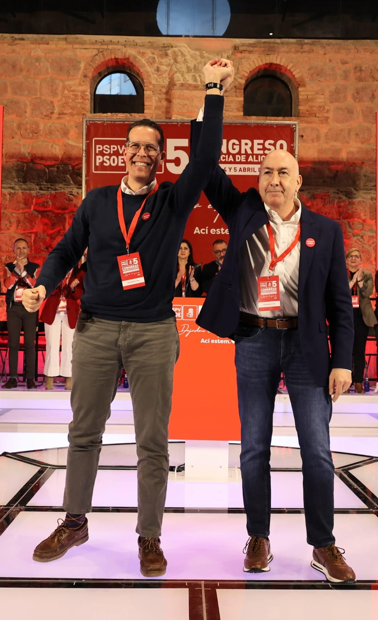 Leire Pajín abre el congreso provincial del PSOE alicantino celebrado en Alcoy