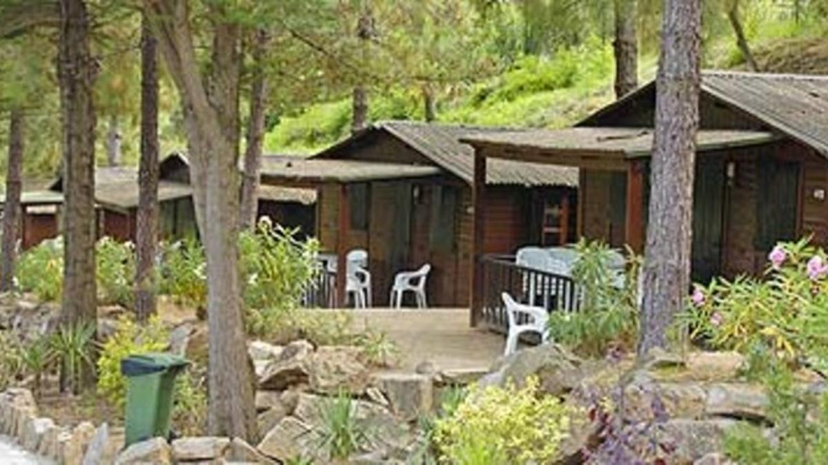 Los bungalós del camping de Tossa de Mar (Selva) donde sucedieron los hechos.