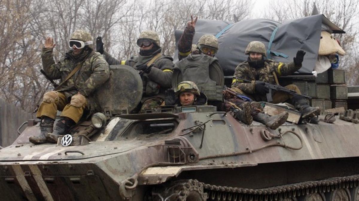 La Policía Nacional detiene a ocho españoles que habían vuelto tras combatir en Ucrania con los prorrusos