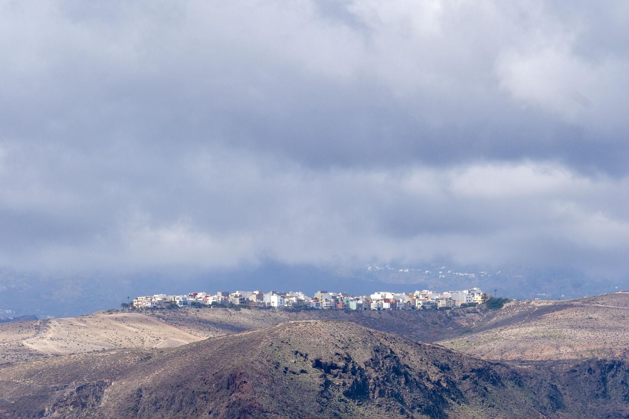 Tiempo con nubes en Las Palmas de Gran Canaria (27/08/25)