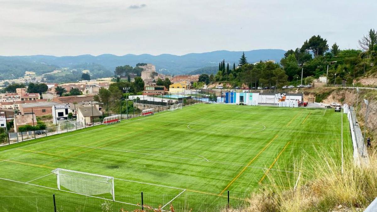 El nou camp de futbol de Sant Martí de Tous | AJ SANT MARTÍ DE TOUS