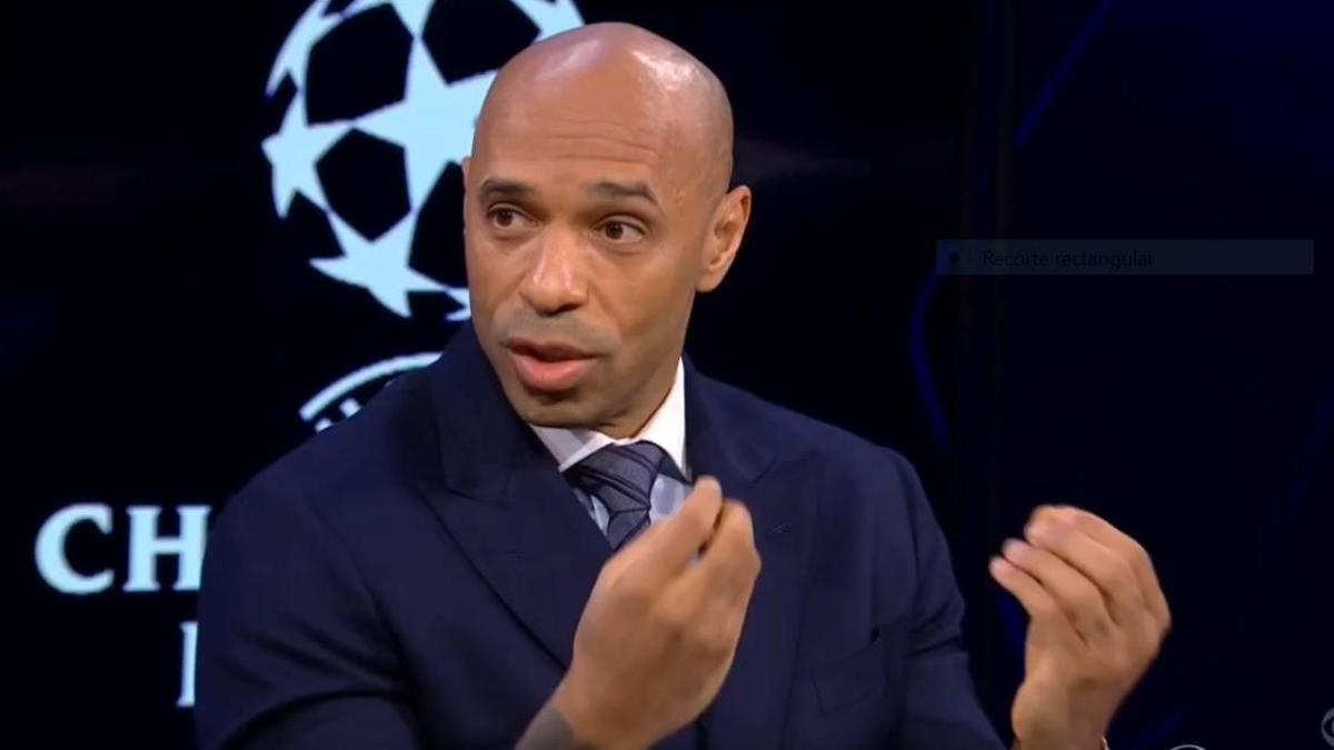 Thierry Henry, exdelantero francés y analista de fútbol para la cadena estadounidense CBS