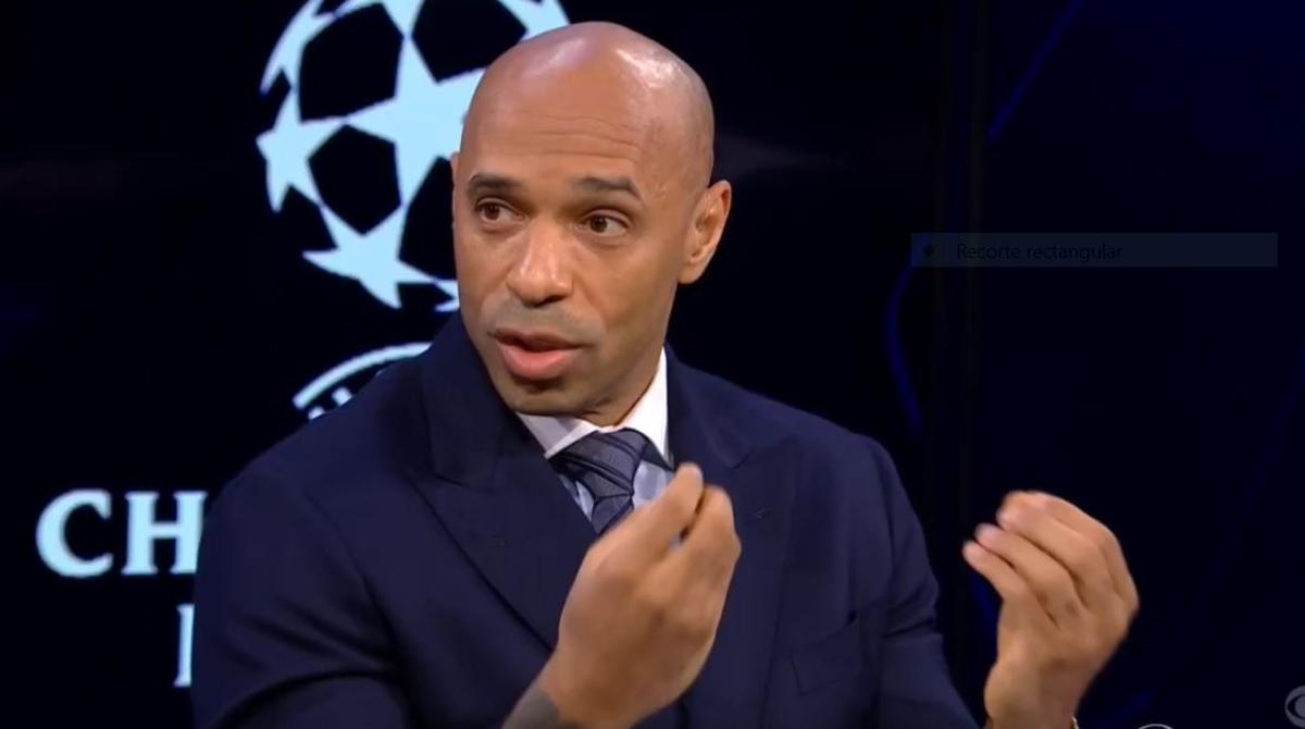 Thierry Henry, exdelantero francés y analista de fútbol para la cadena estadounidense CBS