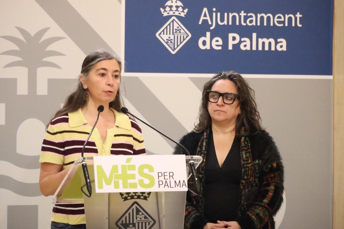 Neus Truyol y Kika Coll, de Més per Palma.