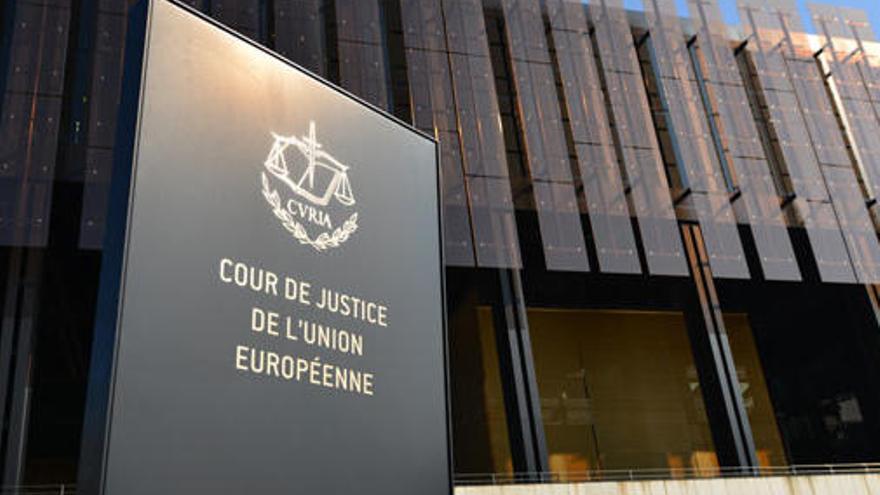 Fachada del Tribunal de Justicia de la UE.