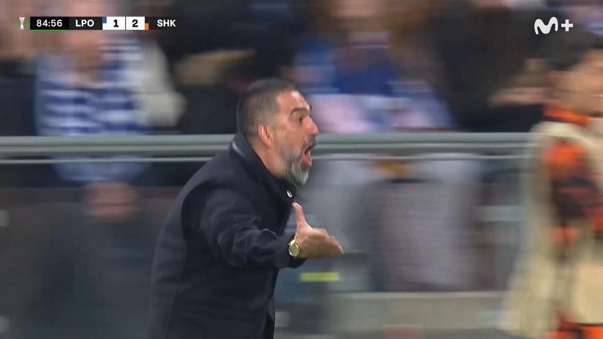 La locura de Arda Turan tras el gol final del Shakhtar