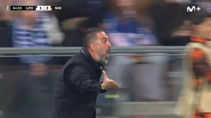 La locura de Arda Turan tras el gol final del Shakhtar