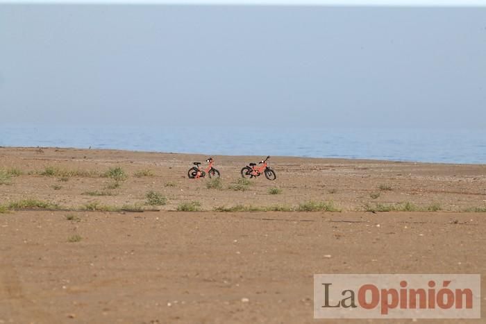 Primer día de paseos al aire libre en Mazarrón