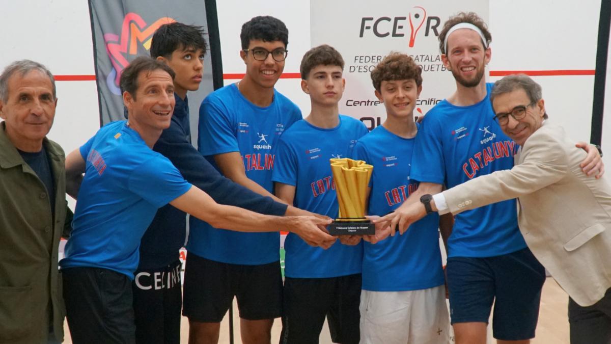L'equip d'esquaix català entrenat per Oriol Sàlvia