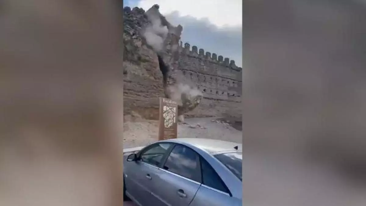 Se derrumba una torre del castillo de Escalona (Toledo) sin causar heridos