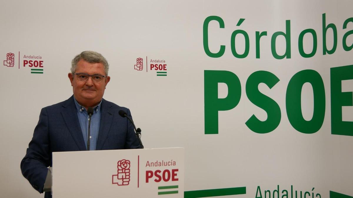 Jesús María Ruiz, diputado socialista por Córdoba en el Parlamento de Andalucía.