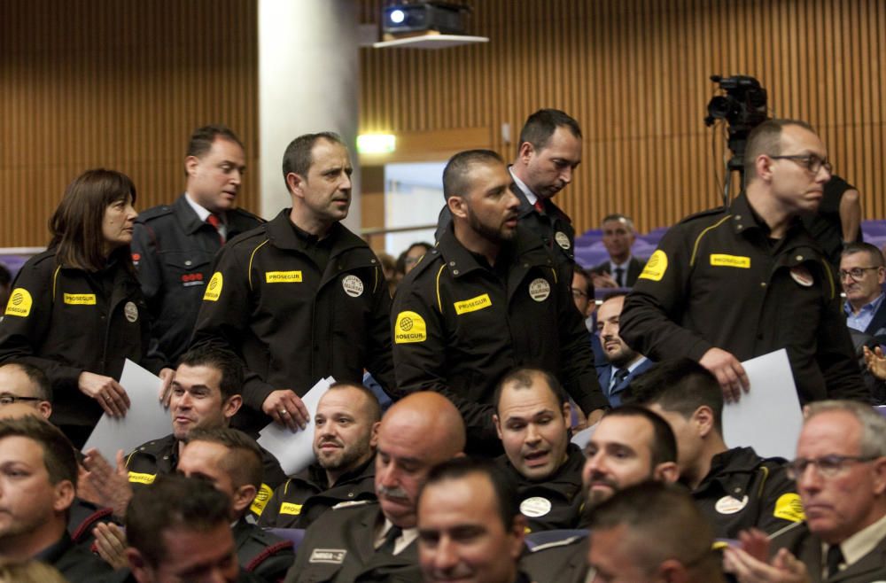 Entrega de condecoraciones en el Palacio de Congresos