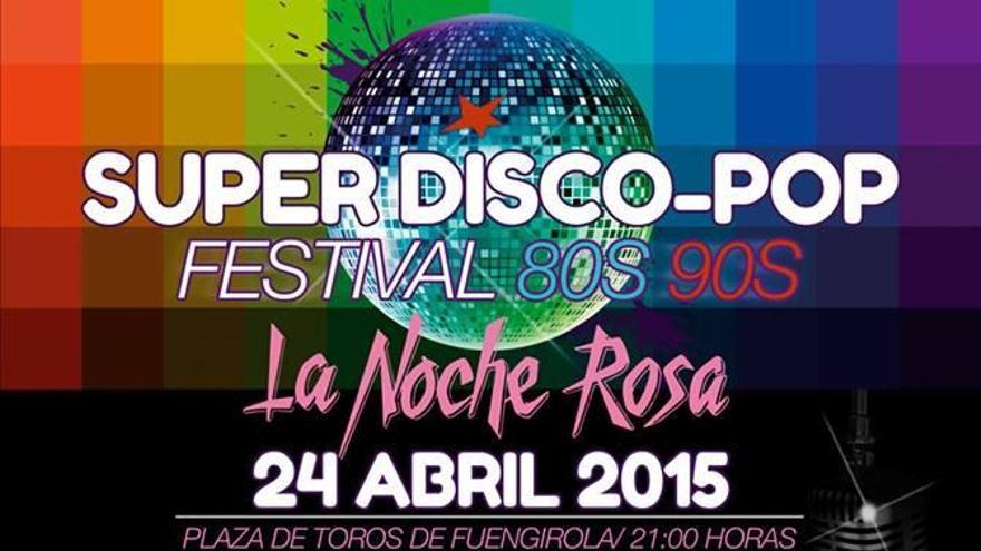 Cartel de la Noche Rosa 2015 de Fuengirola.