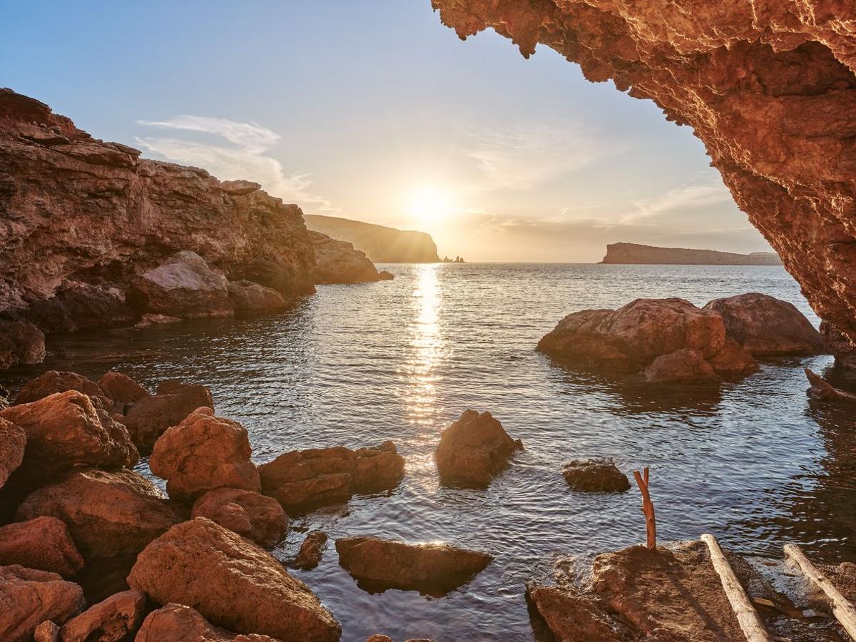 Atardecer en Cala Comte (Ibiza)