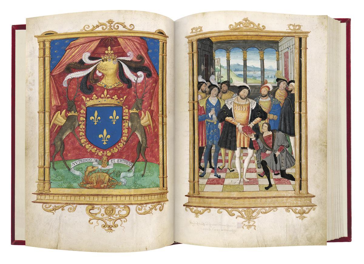 Roman de la Rose - Folios 3v 4r.